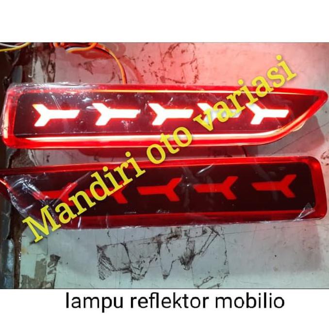 LAMPU MOBIL/LAMPU REFLEKTOR BUMPER BELAKANG BRV/MOBILIO/LED/VARIASI
