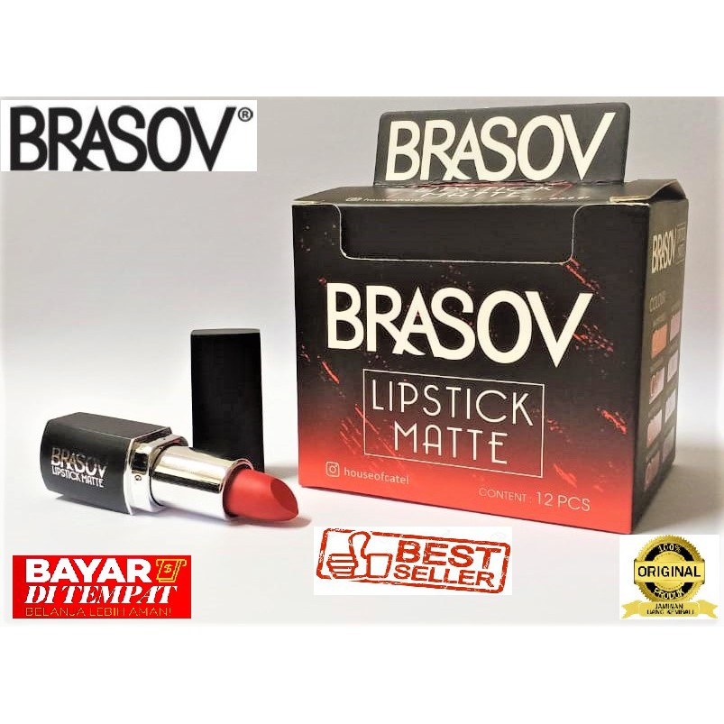 BRASOV Lipstick Matte - 3,8gr