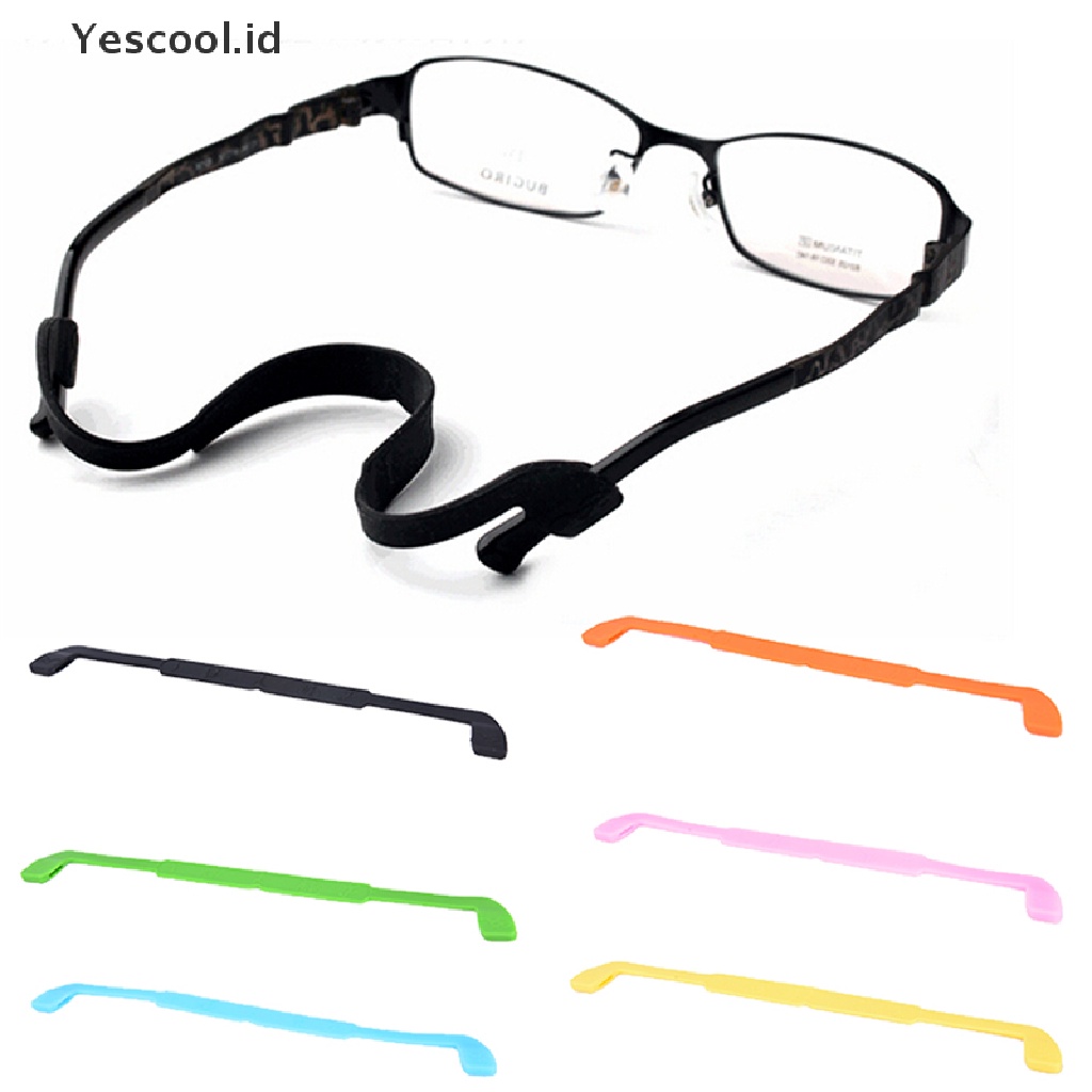 【Yescool】 Silicone Eyeglasses Glasses Sunglasses Strap Sports Band Cord Holder For Kids .