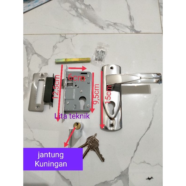 kunci pintu kamar murah handle pintu kecil