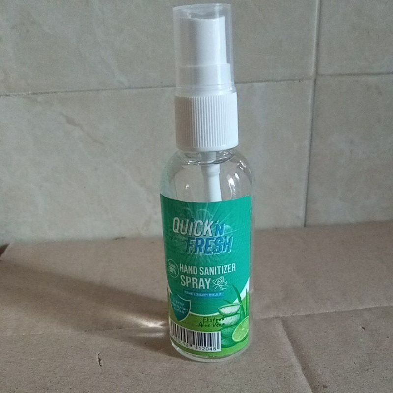 Quick'n Fresh Hand Sanitizer Spray 60ml