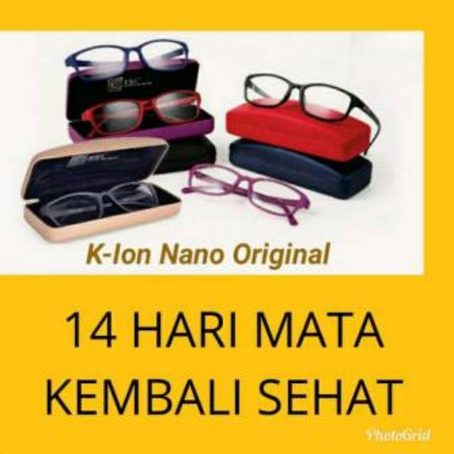 Viral Kacamata  K- ION NANO 💯 % Asli