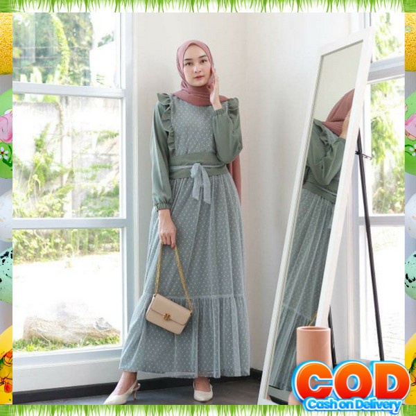 Gamis Terbaru2022 Baju Lebaran Fashion Muslimah Bju Ibuibu Bsju Games Pakaian Perempuan Syari Baju G