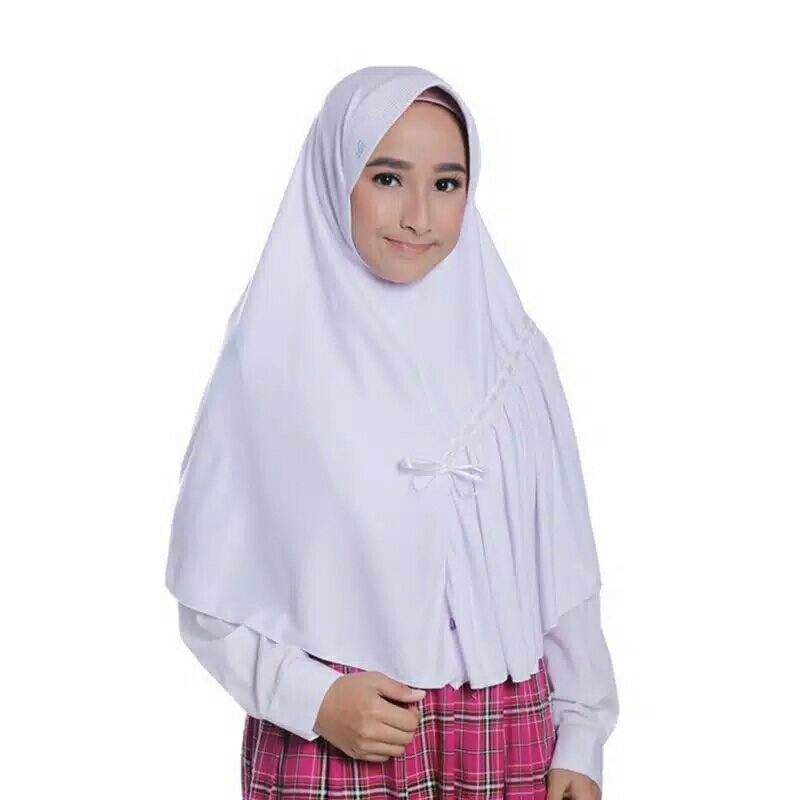 KERUDUNG SD, KERUDUNG SMP, KERUDUNG SMA, KERUDUNG PRAMUKA, KERUDUNG SEKOLAH SERUT UKURAN M, L, XL Kaos  Super Adem HIJAB INSTANT bahan kaos pe super