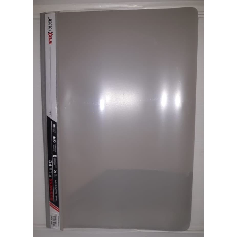 

Inter X Folder Business File F4 - Abu-Abu (Pak 12 Pcs)