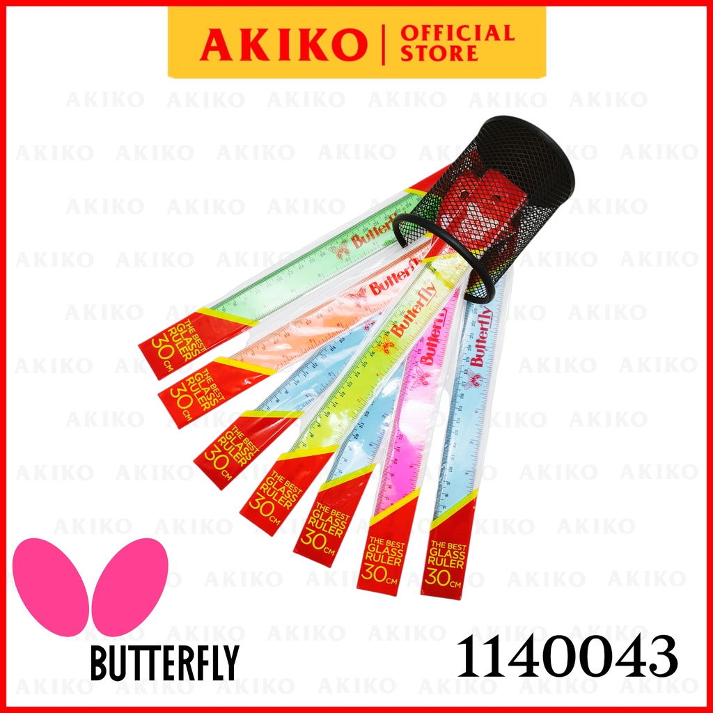 

Penggaris Butterfly 30 cm