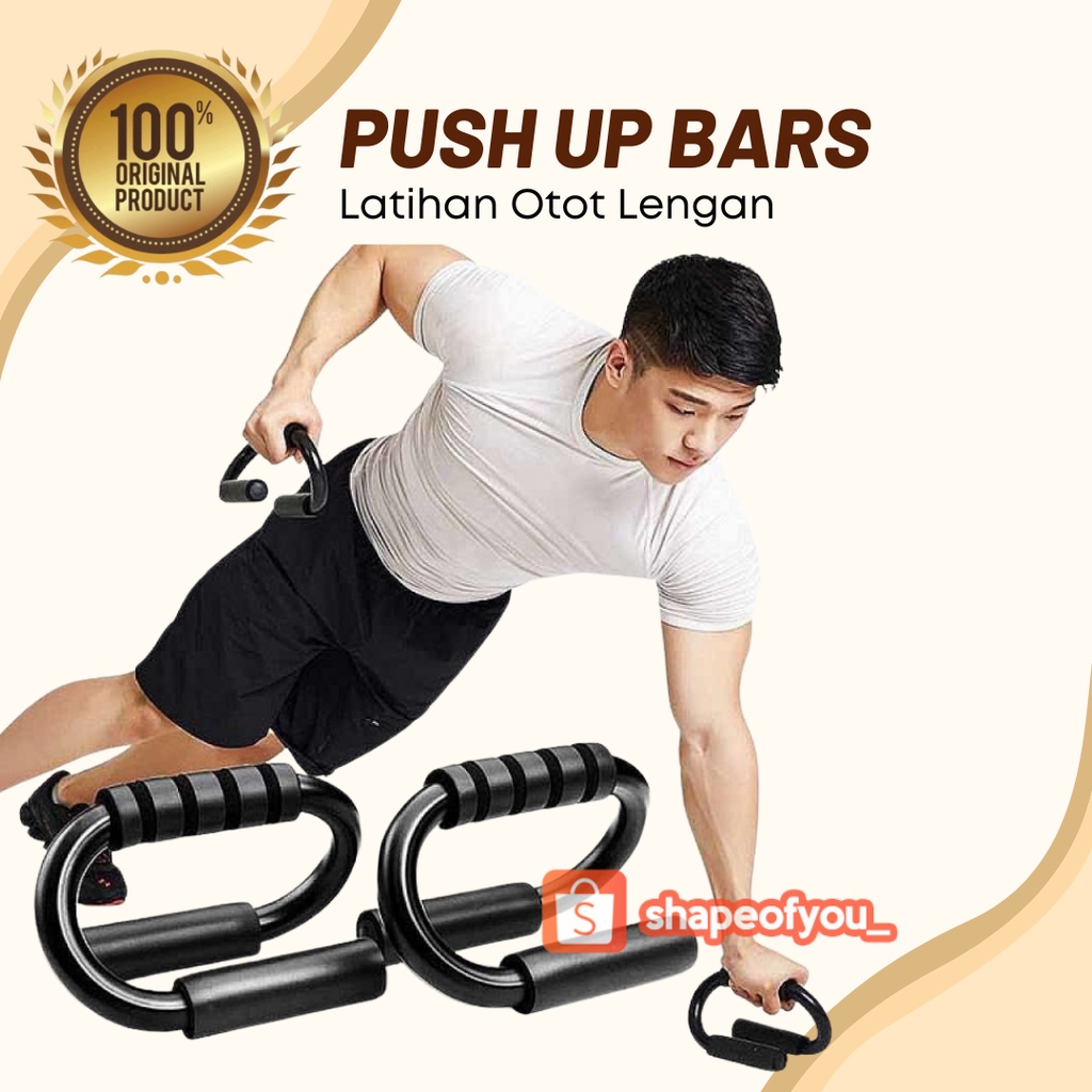 Grosir Power Push Up Bar Alat Fitnes Olahraga Di Rumah Elegan