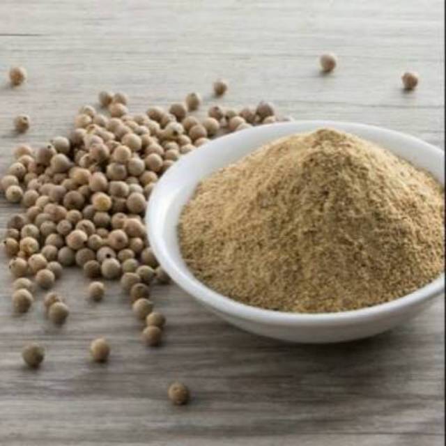 Bubuk merica 25 gram lada putih bubuk white pepper powder murni