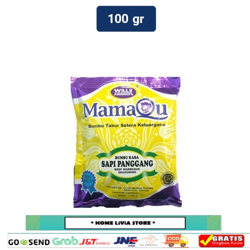 

Wills Mamaqu Bumbu Rasa Sapi Panggang 100 gr