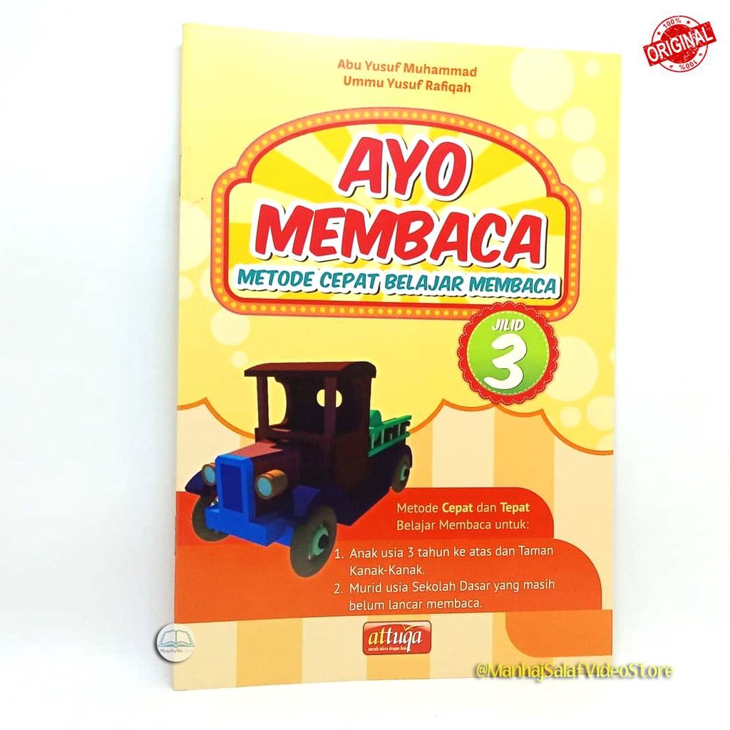 Jual Ayo Membaca Metode Cepat Belajar Membaca Jilid 3 | Shopee Indonesia