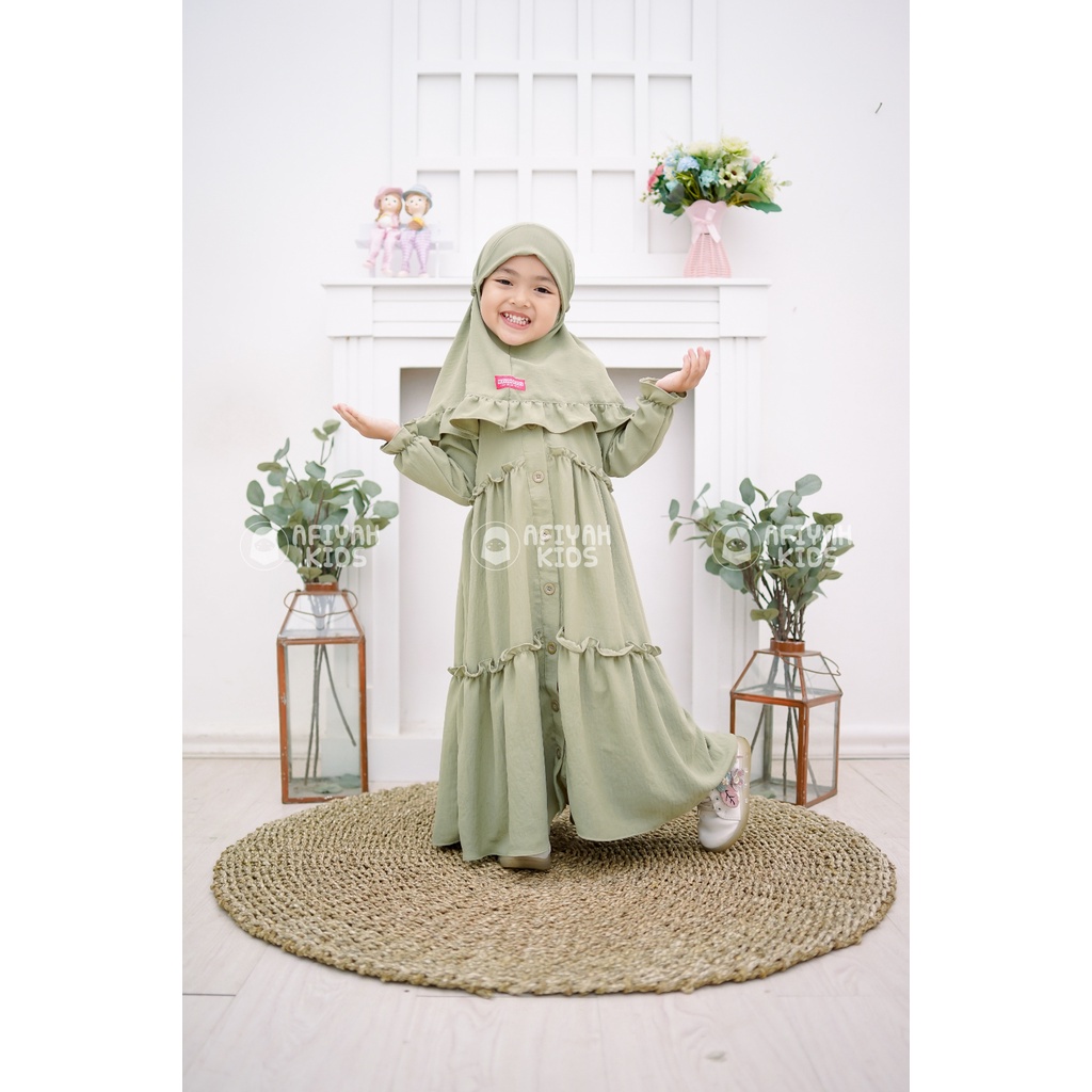 Terlaris Gamis anak N.A.Fdstore colection usia 3_5 th Keren