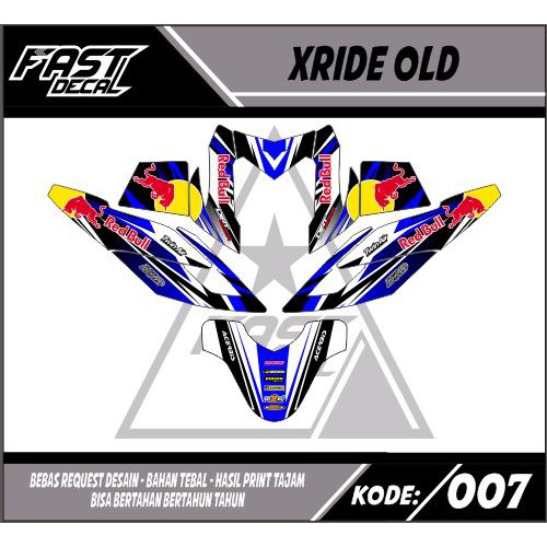 decal xride old