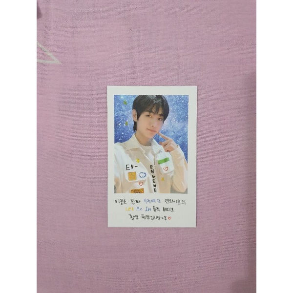 [BOOKED BY NRSKTSRANI] SPC SPECIAL CARD SUNGHOON LET ME IN TRADING CARD ENHYPEN