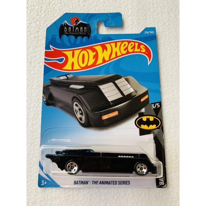 HOT WHEELS HOTWHEELS BATMAN THE ANIMATED SERIES BATMOBILE HITAM TRACK Termurah