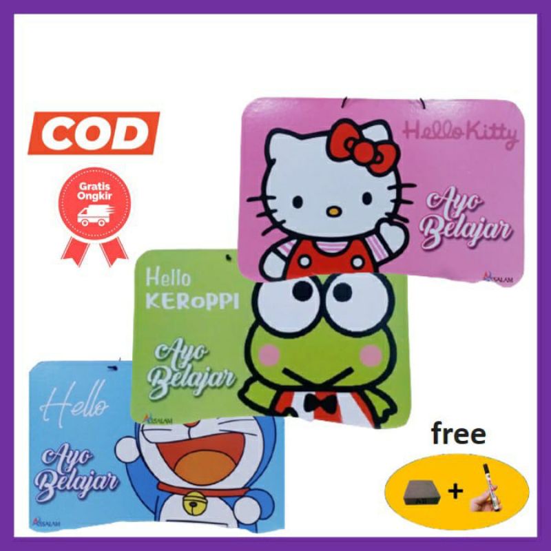 

Papan Tulis White Board Papan Tulis Karakter Anak