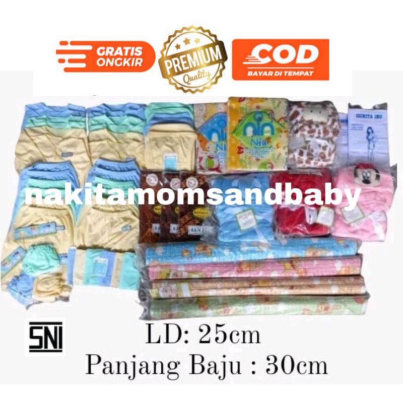 Paket Hemat Platinum perlengkapan baju bayi celana kado newborn SNI Promo 8.8