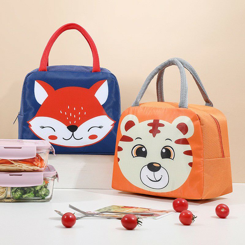 ~ PIYOSHI08 ~ Kids Waterproof Cooler Bag Animal Character Tas Bekal Makan Anti Air Children Lunch Box PD110