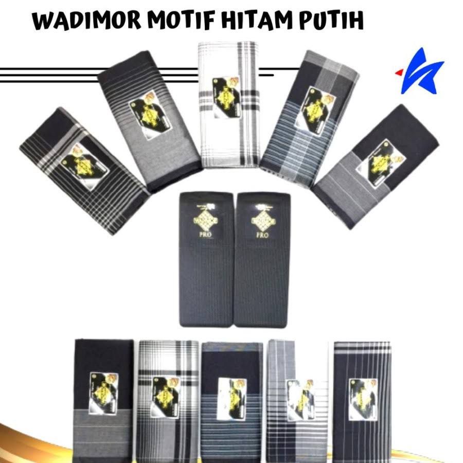 Sarung Wadimor PRO Motif Hitam Putih CP