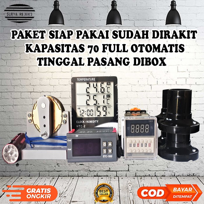 Komponen Mesin Tetas Telur Paket Penetas Telur Otomatis