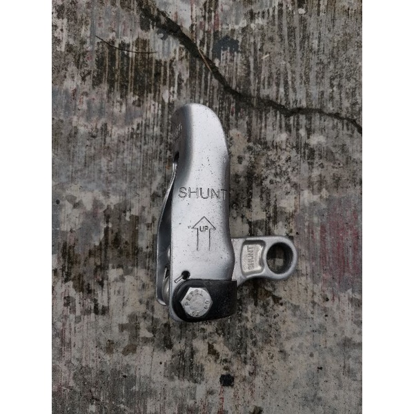 shunt petzl climbing safety second rope acces panjat tebing pengaman backup
