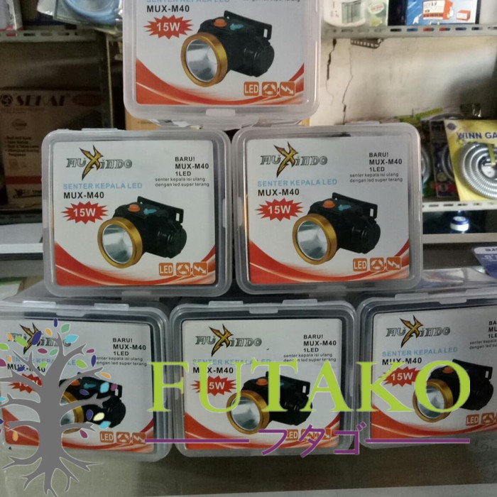 FUTAKO Senter Kepala Led MUXINDO MUX-M40 15 Watt