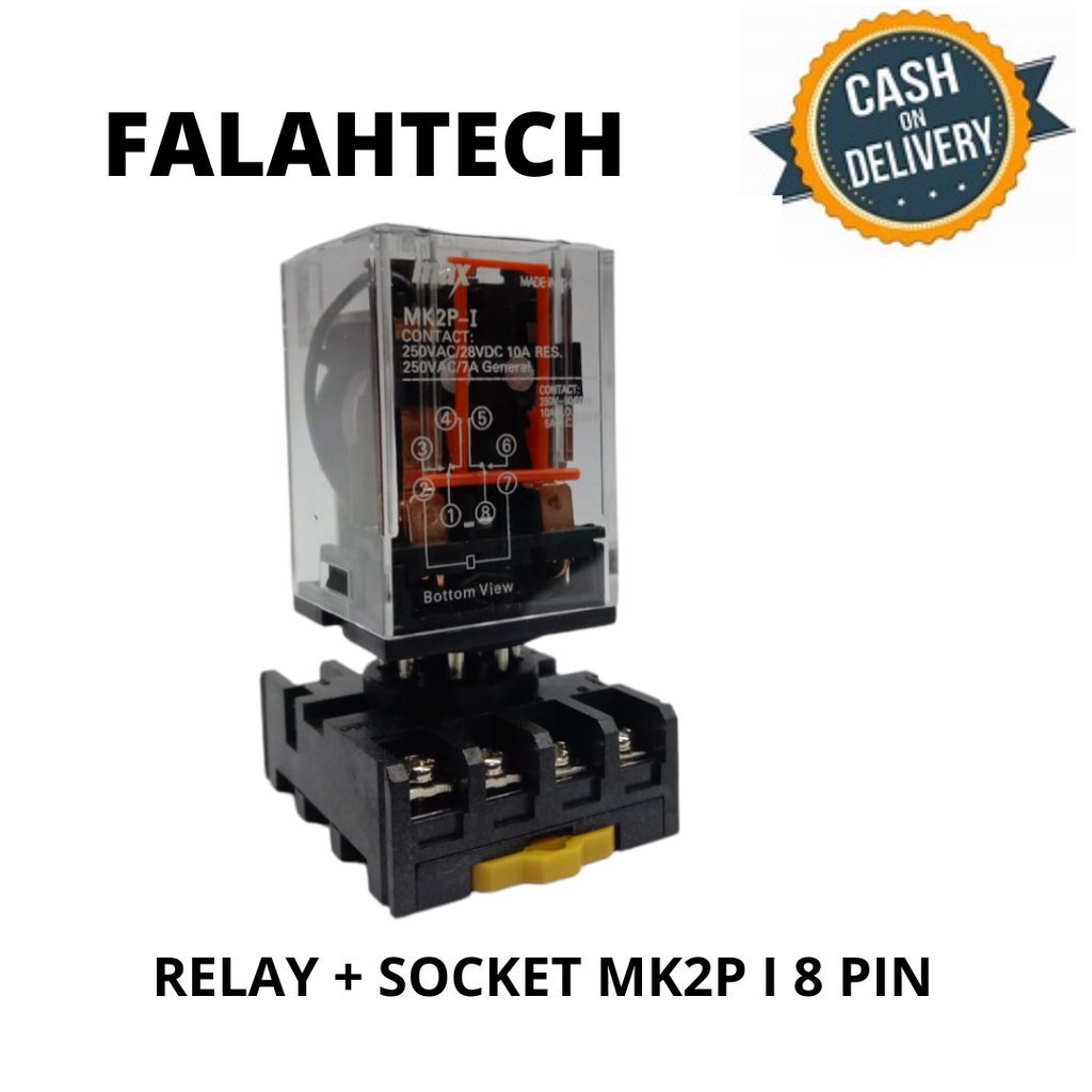 RELAY SOCKET MK2P I 220V