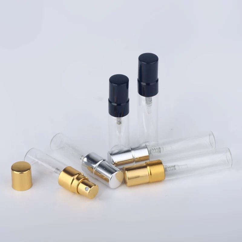 spray bottle - botol spray kaca tutup metal 5ml 10ml Essential oil