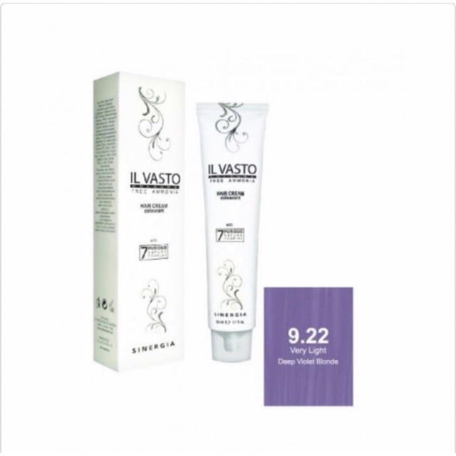 Cat rambut Ilvasto non amoniak/ pewarna rambut non amoniak Ilvasto Italy