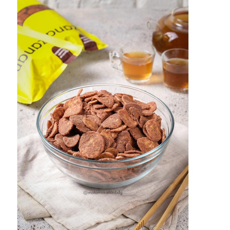 

| 1.1 F⚡ash sale | COD | LAUNCHING Zanana Chips Brown Chocolate - Keripik Pisang Bumbu Tebal dan Renyah 【Penjualan Terbaik】