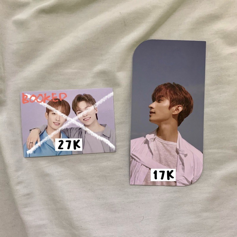 SEVENTEEN DK DOKYEOM TC Haru wortel, Caratland 2020, Dome Tour OTP, BM Bookmark Henggarae