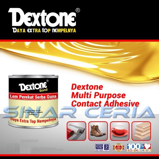 

LEM DEXTONE Bond / Lem Perekat Serba Guna Daya Extra Top Nempelnya