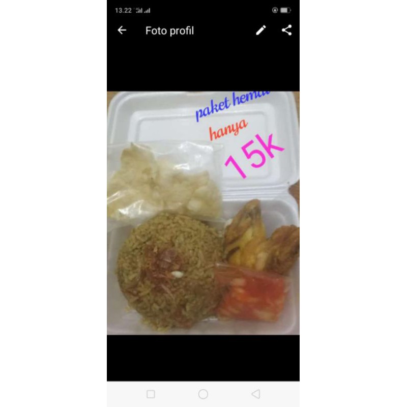 

Nasi kebuli paket 15ribu