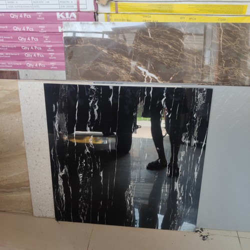 Granit 60x60 Hitam Corak Marmer Zebra KIA