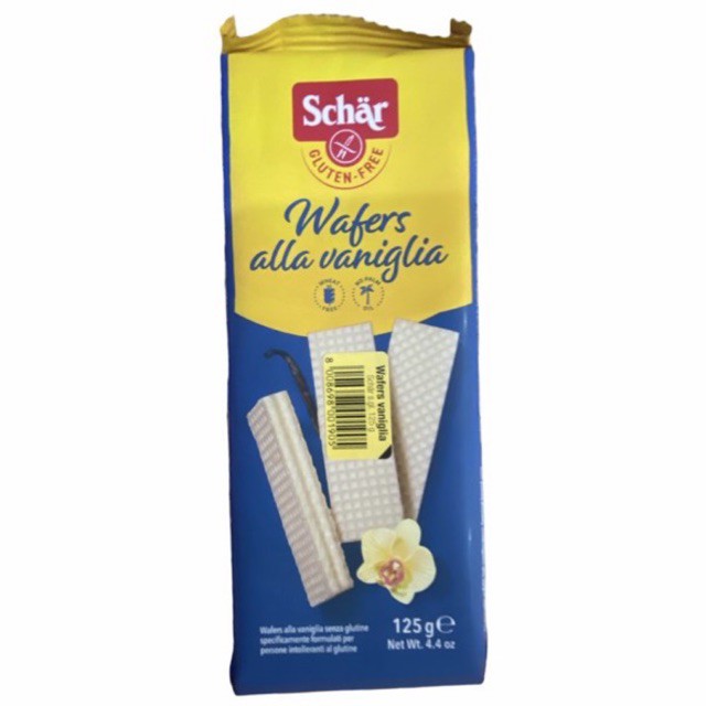 

Schar Gluten Free Wafers Alla Vaniglia 125g