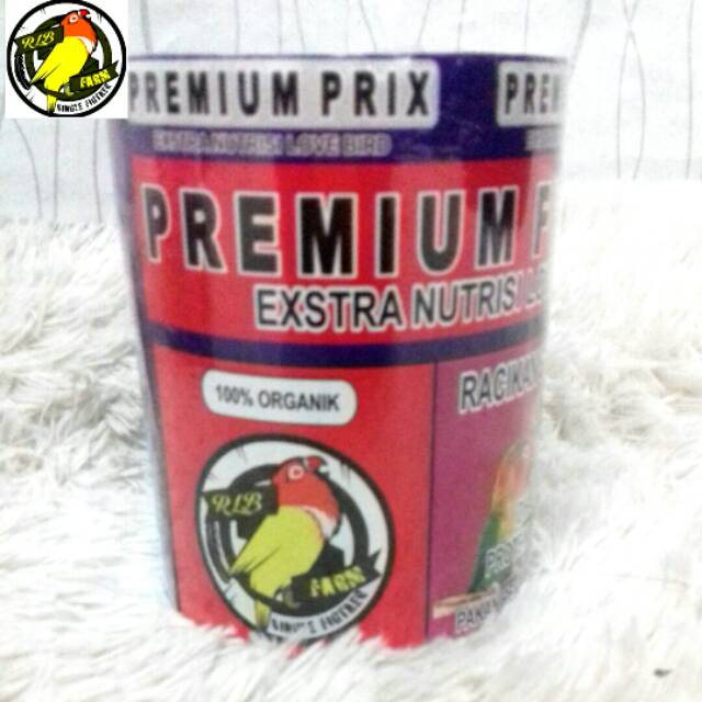 PAKAN PENGGACOR burung Lovebird Premium Prix RLB pakan burung lovebird