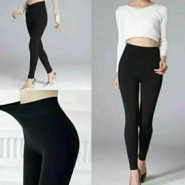 LEGGING IMPORT POLOS TEBAL /LEGGING IMPORT POLOS HITAM / LEGGING IMPORT MURAH