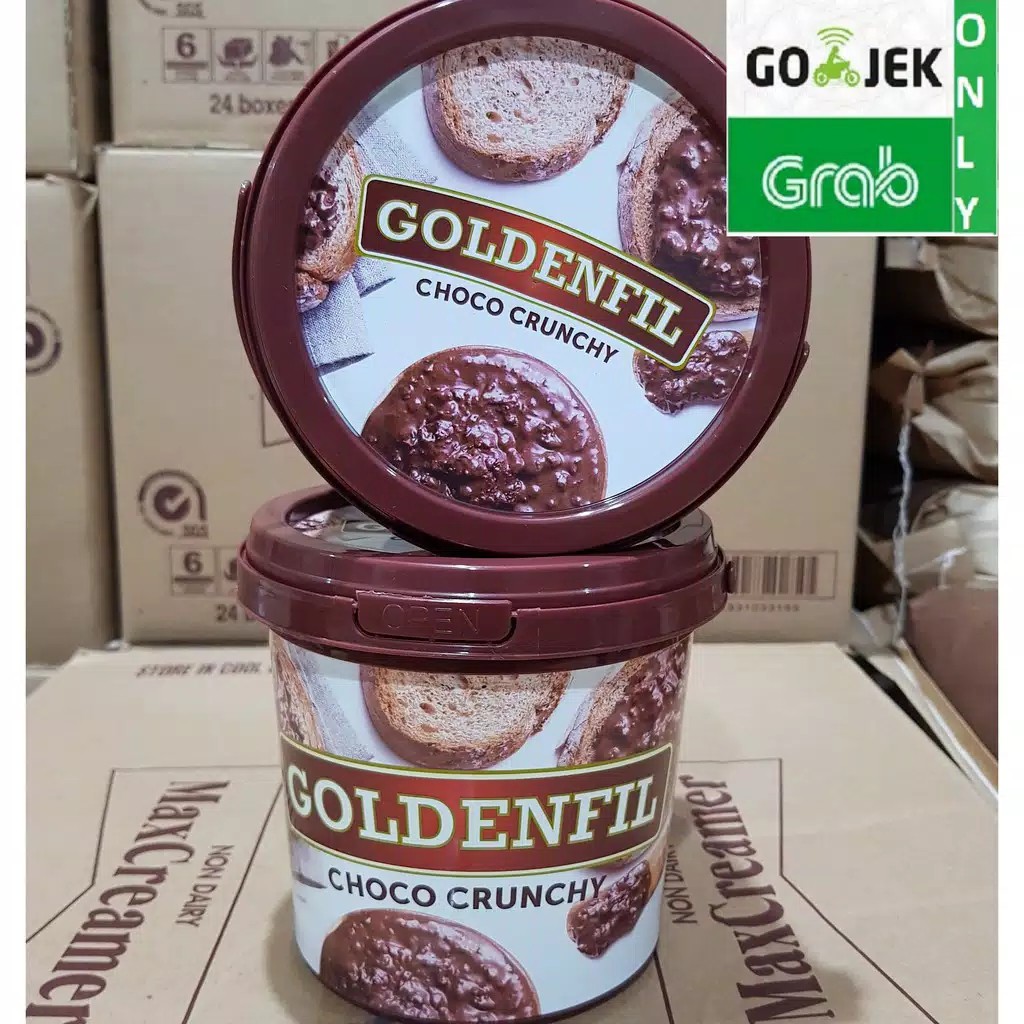 

GOLDENFIL Choco Crunchy 1KG / Selai Coklat Choco Crunchy Goldenfil per DUS