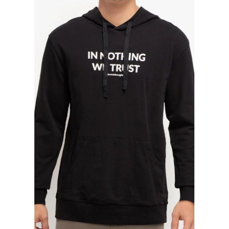 BOMBBOOGIE ORIGINAL SWEATER PRIA HITAM