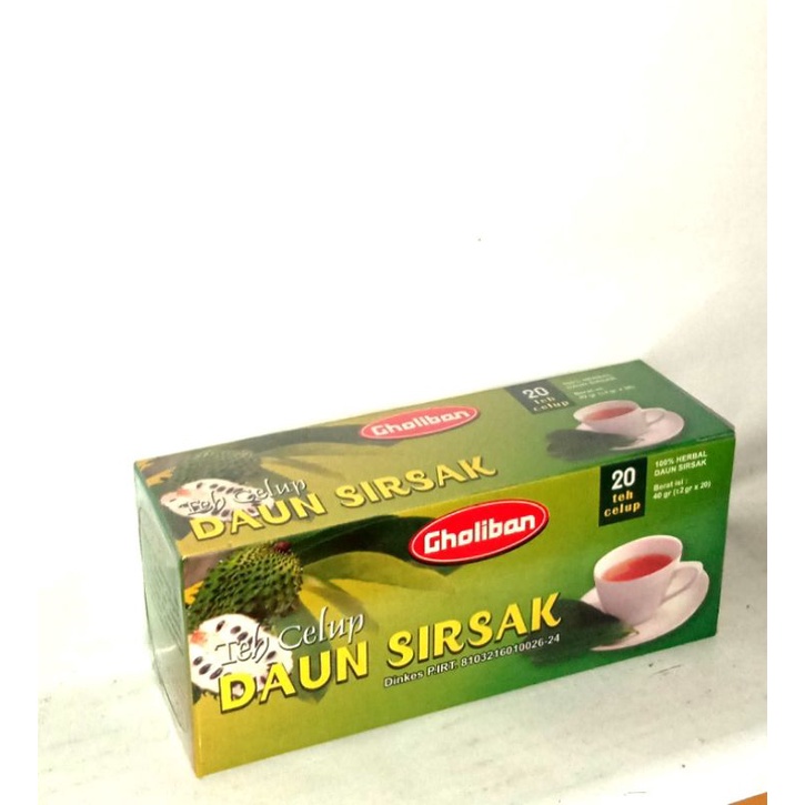 

Teh Celup Daun Sirsak Gholiban