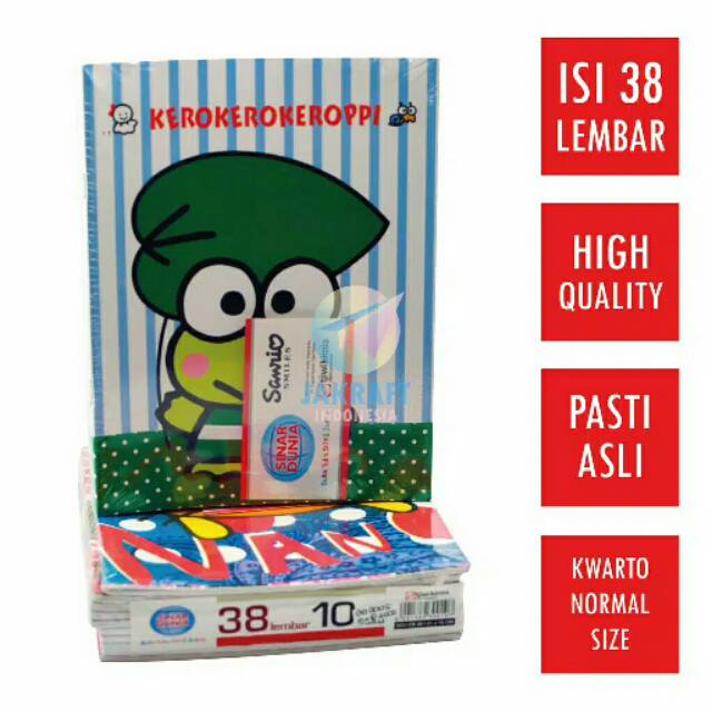 

Buku tulis sidu 38 lembar