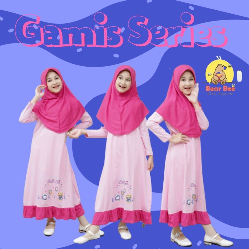 Gamis Anak Bearbee