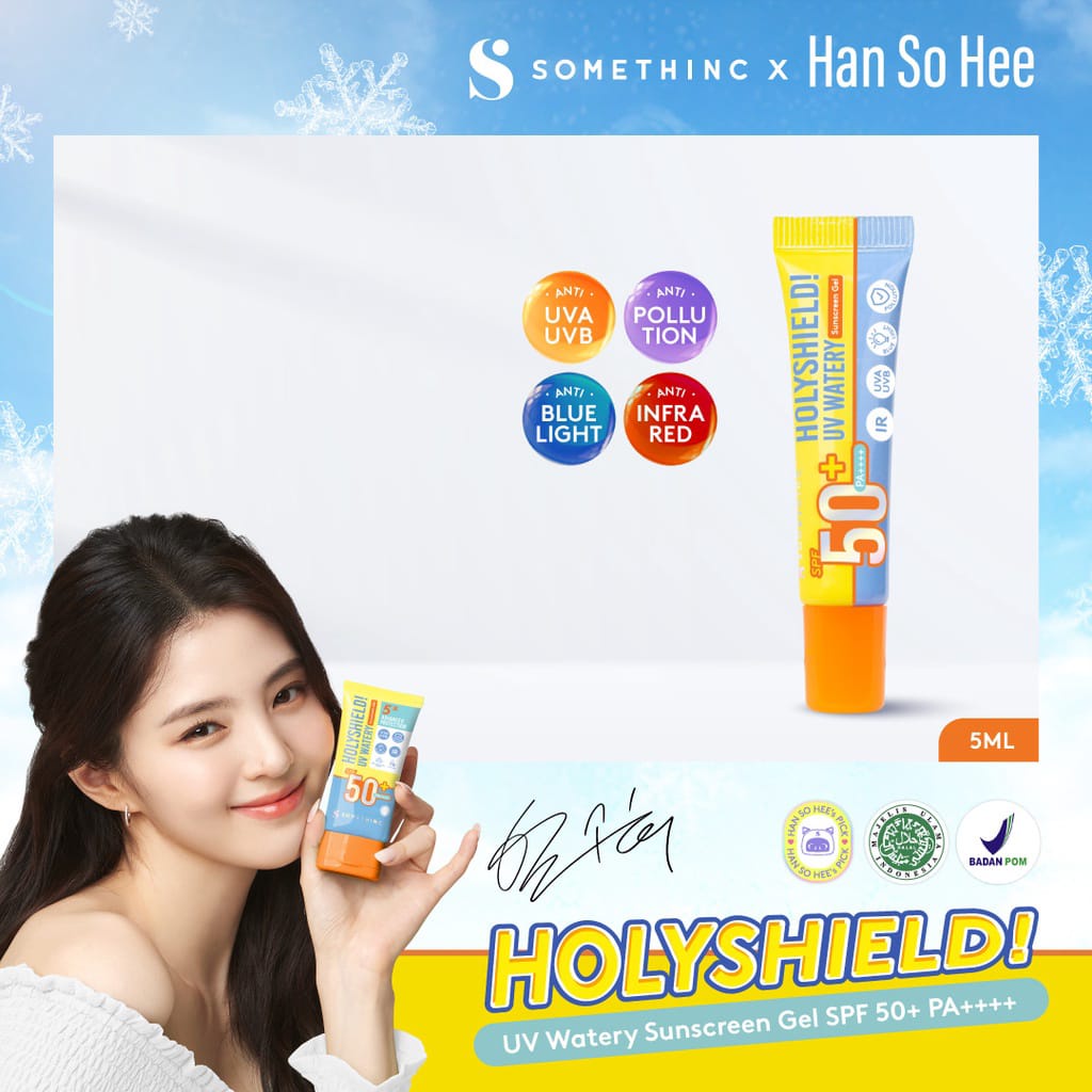 Somethinc Holyshield! UV Watery Sunscreen Gel SPF 50+ PA++++ 5ml / 15ml / 50ml