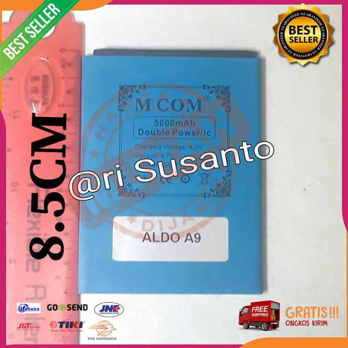 Acc Hp Baterai Mcom Aldo A9 3G Double Power 5000Mah