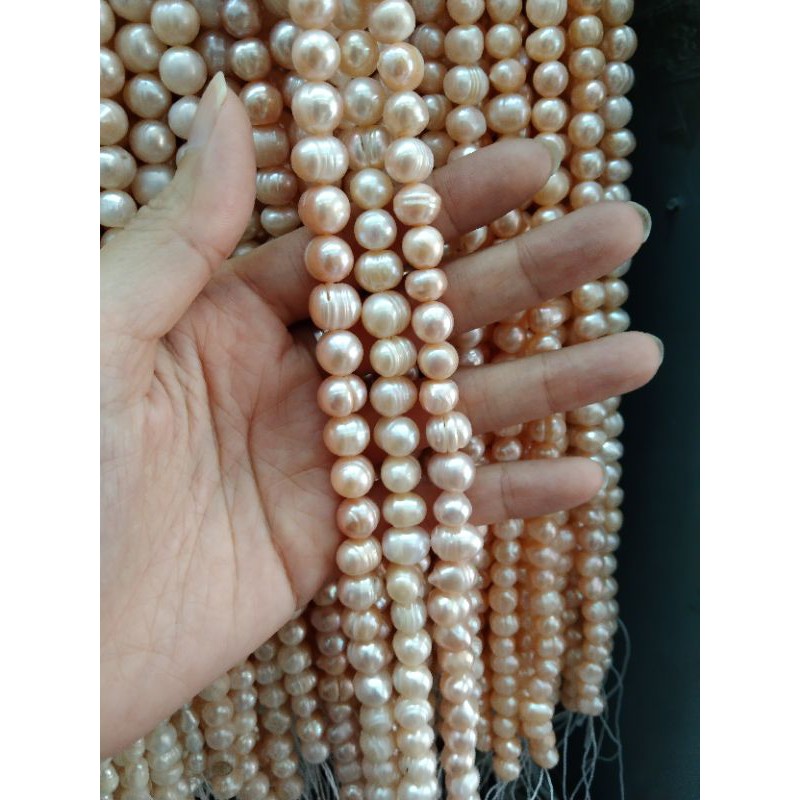Mutiara Air Tawar Bulat 10mm