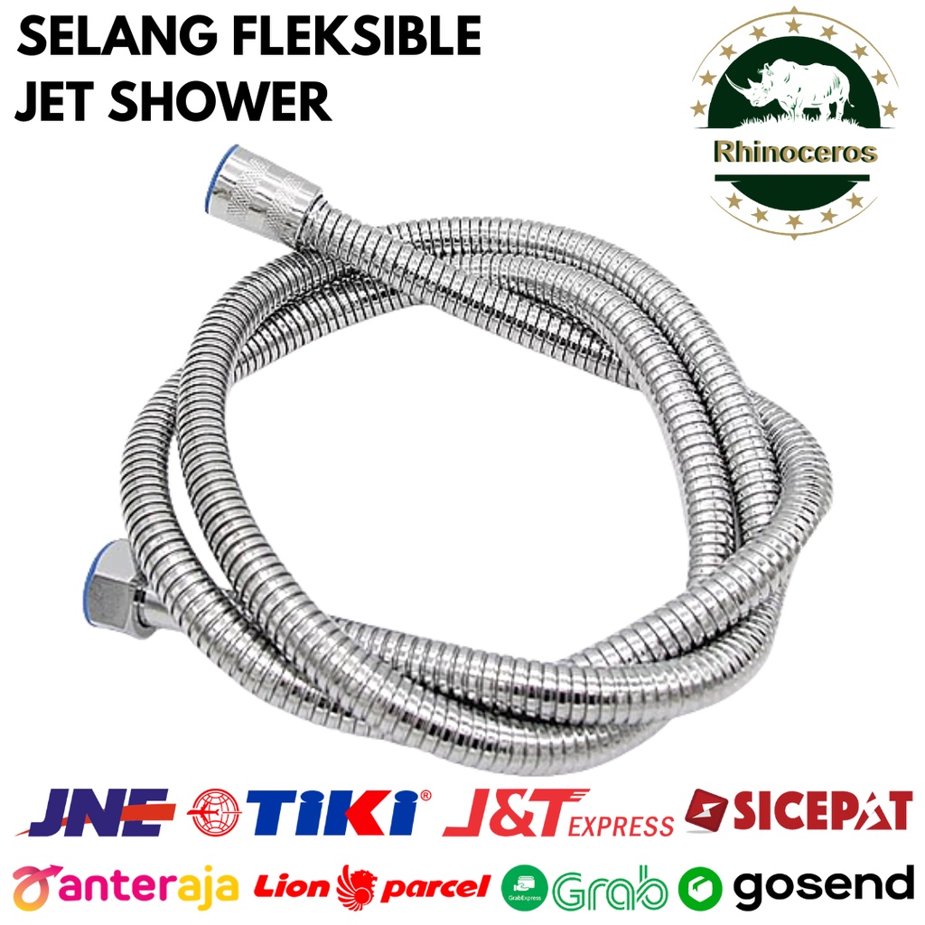 Selang Shower Fleksible 150cm Selang Hose Fleksibel Selang Jet Shower