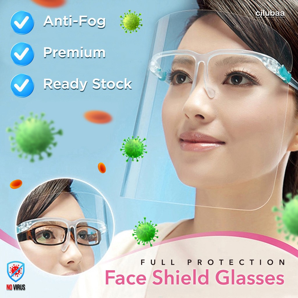 Face Shield Kacamata / Face Shield Nagita