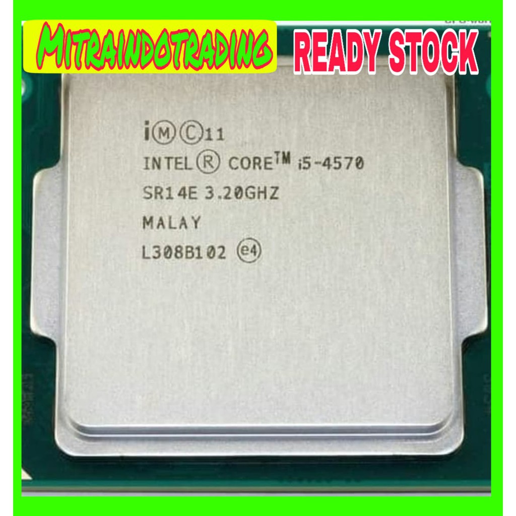 PROCESSOR CORE I5 4570 TRAY BERGARANSI