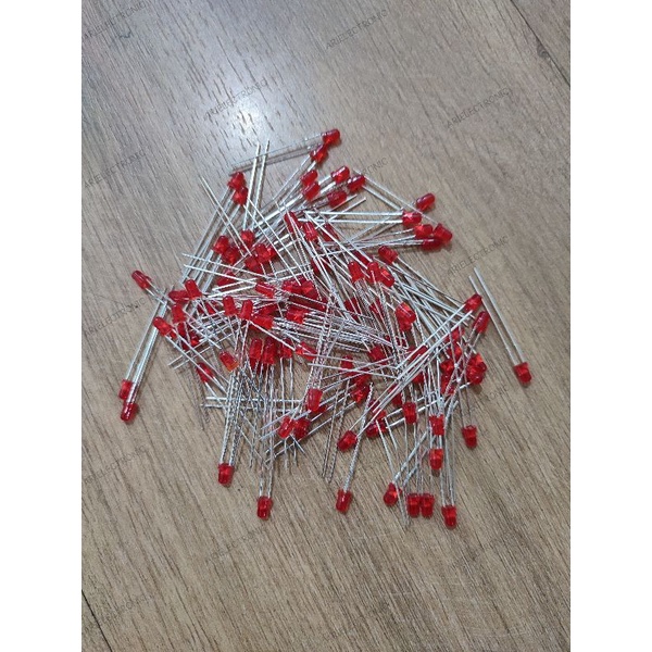 LED 3mm 1 Warna 10pcs