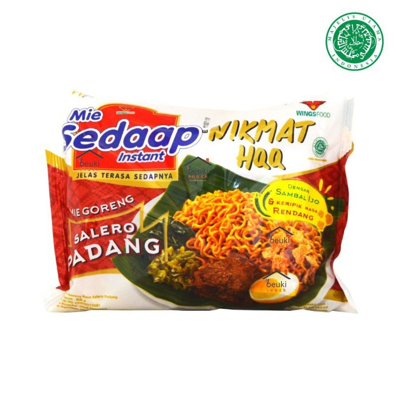 

Sedaap Mie Instan Rasa Salero Padang