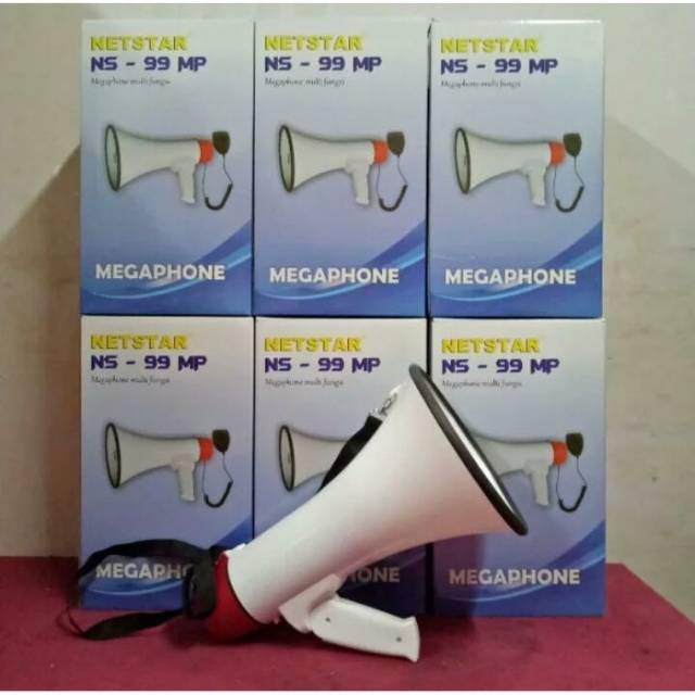 MEGAPHONE TOA NETSTAR NS-99 MP SIRENE REKAM SUARA